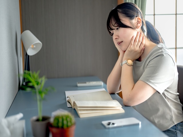 勉強がはかどらない