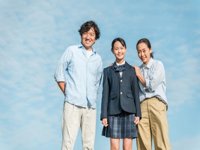 受験生に親が声かけ